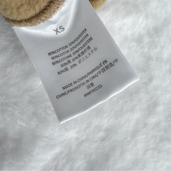 Fear Of God Essentials Fleece Mini Skirt Drawstrings Cargo Tan Brown - Picture 6 of 10